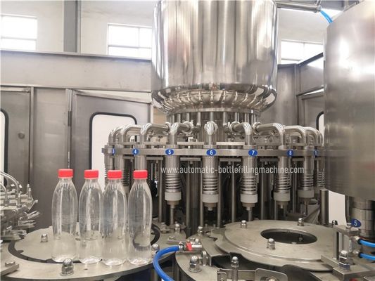 Máquina de embotellado inoxidable mineral del agua del marco de acero 24000BPH